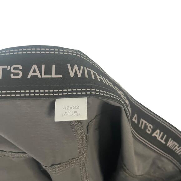 Ascend Men's Size 42 X 32 Dark Grey Nylon Outdoor Hiking Pants - Picture 7 of 11